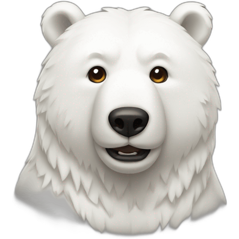 white bear emoji