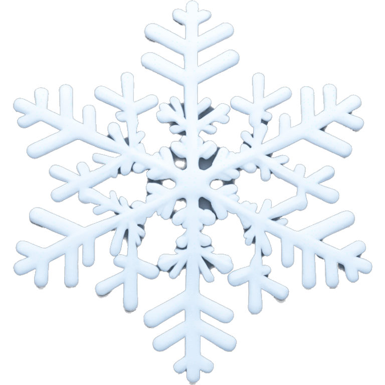 white snowflake emoji