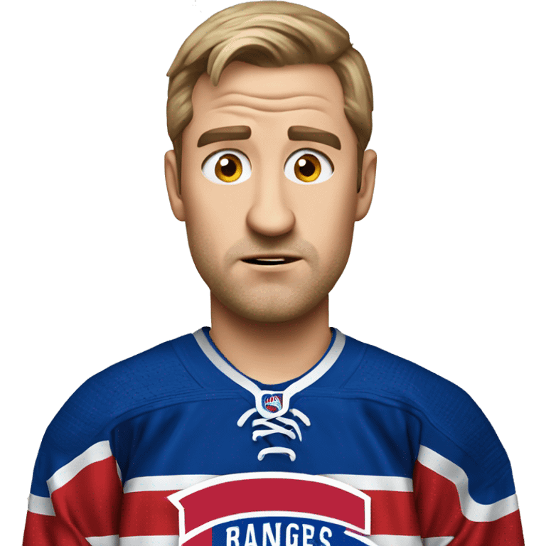 Upset New York Rangers fan  emoji