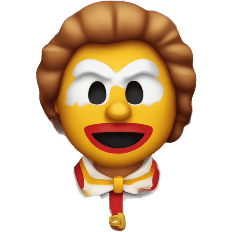 ronald mcdonald target bullseye emoji