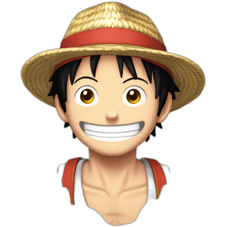 Luffy heureux emoji