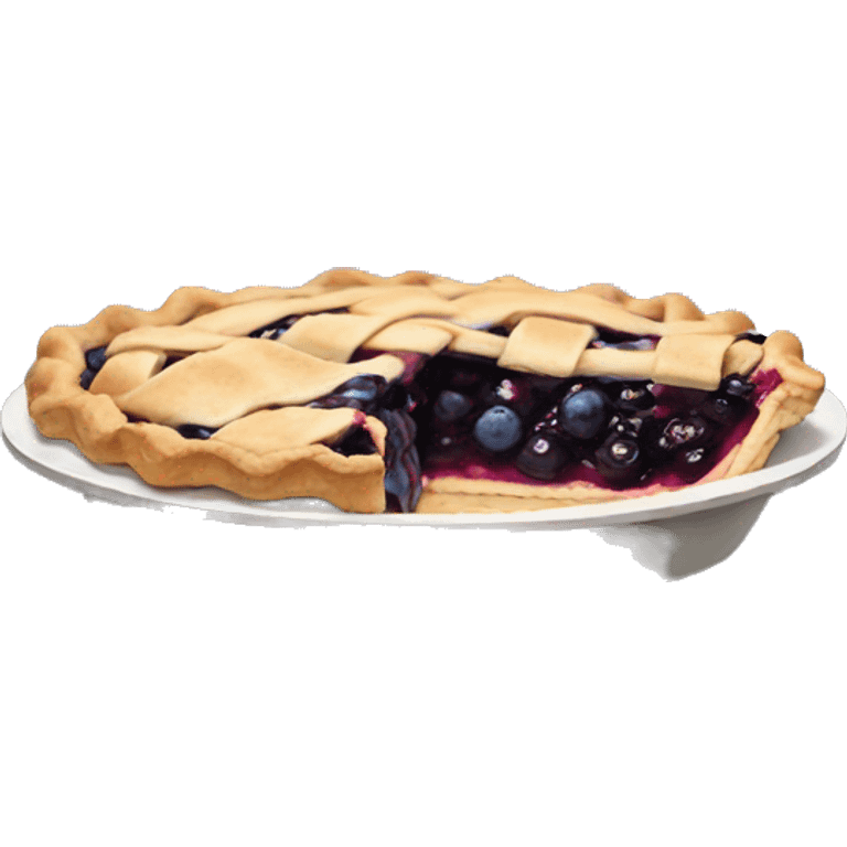 blueberry pie emoji