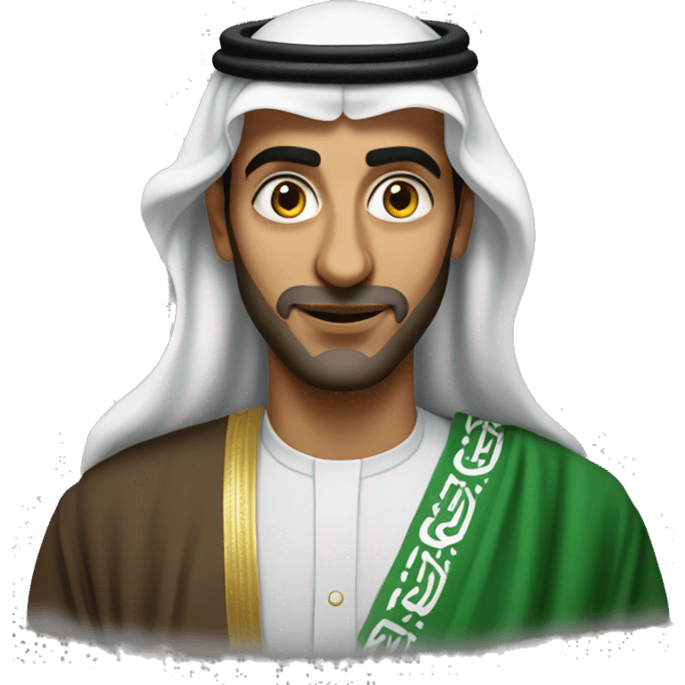 photorealistic Faisal of Saudi Arabia emoji