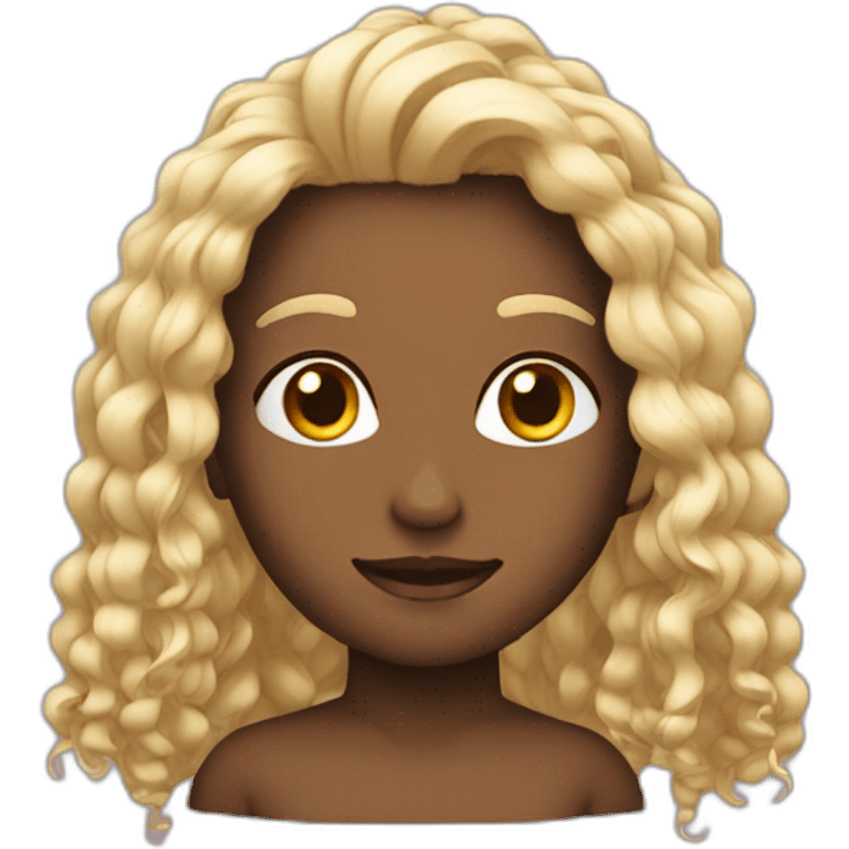 Cheveux longs emoji