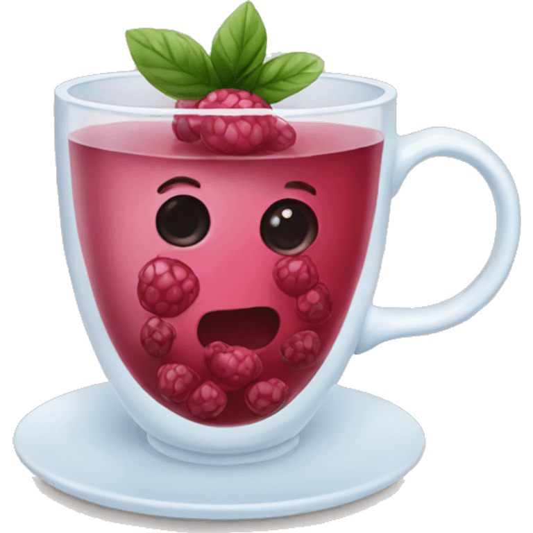 berry tea emoji