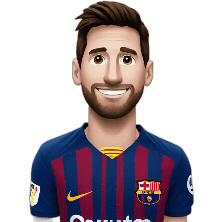 Messi real emoji