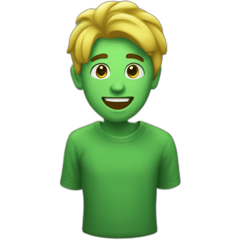 !! En vert  emoji