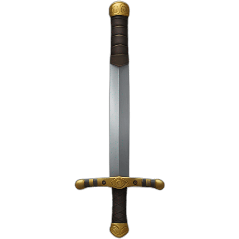 two crossed sword with one palm behind a swords emoji