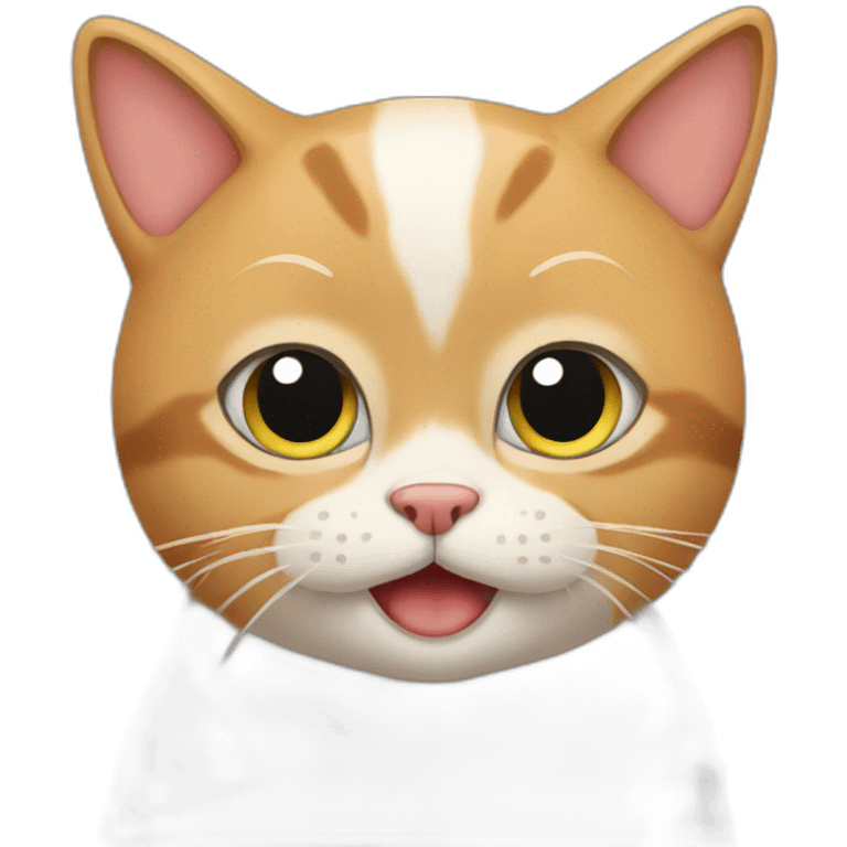 CAT saying sorry emoji