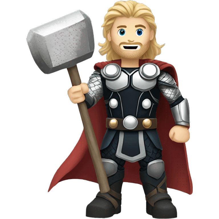 Could you create an emoji of Thor waving specifically? Thor is not typically depicted waving like other characters emoji