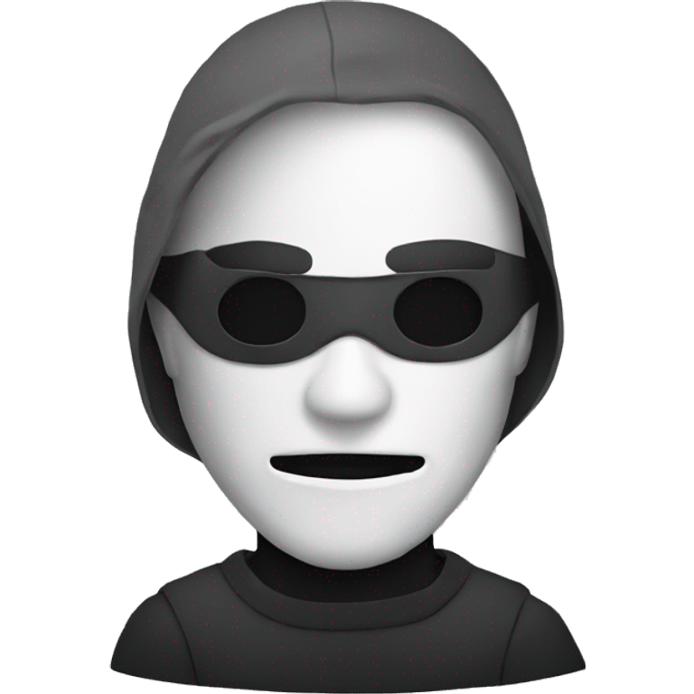 hacker with mac wearing mask emoji