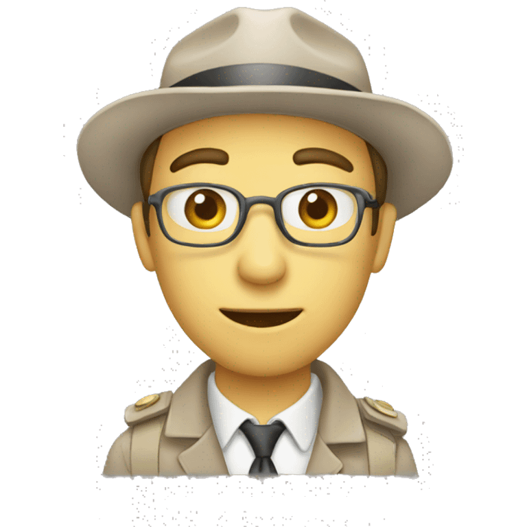 basic emoji symbolizing ""in review" inspector emoji