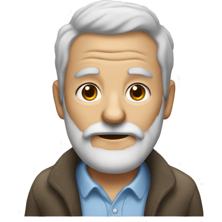 Hairy old man emoji