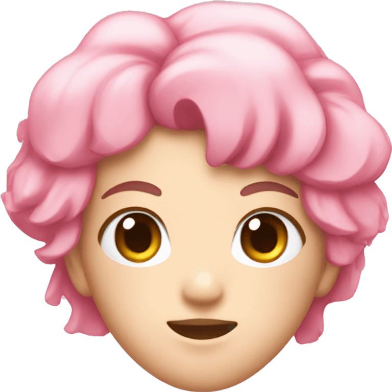 Pink kawaii sakura emoji