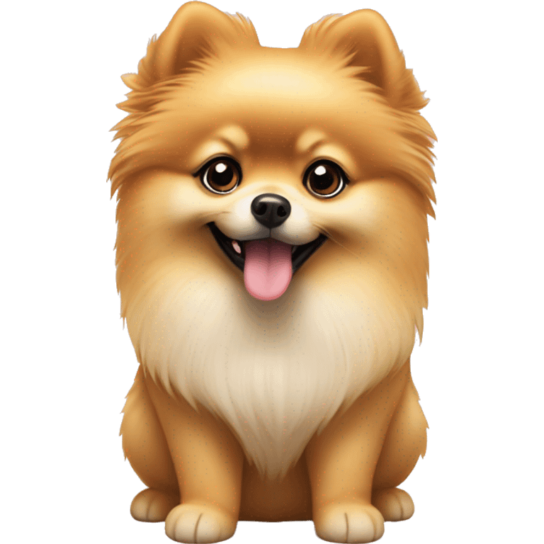 Pomeranian Cute￼￼ emoji