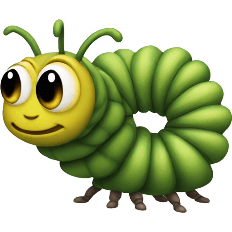 Caterpillar from the labyrinth emoji