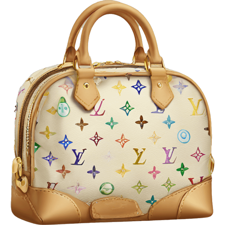 Louis Vuitton cosmetic bag   emoji