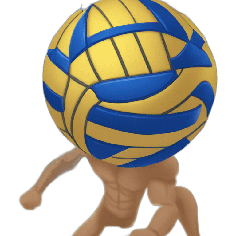 Mikasa Beach Volleyball emoji