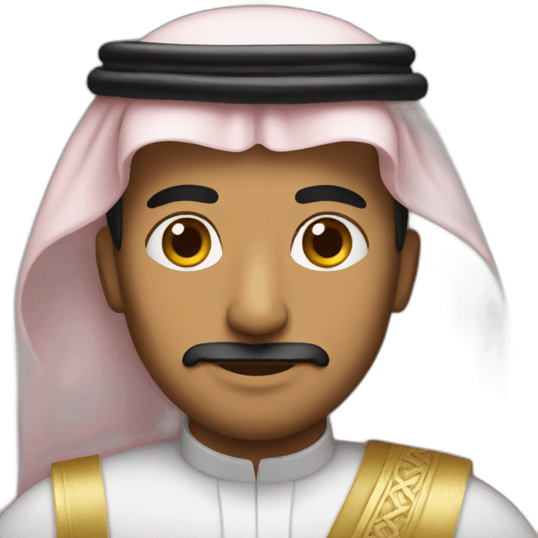 a man from saudi arabia emoji