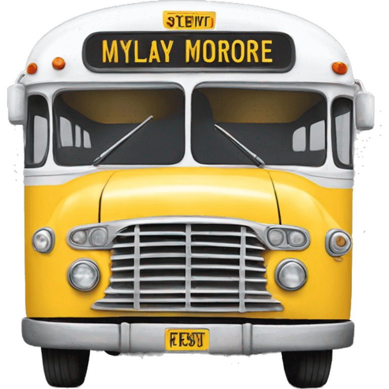 Marilyn Monroe  bus emoji