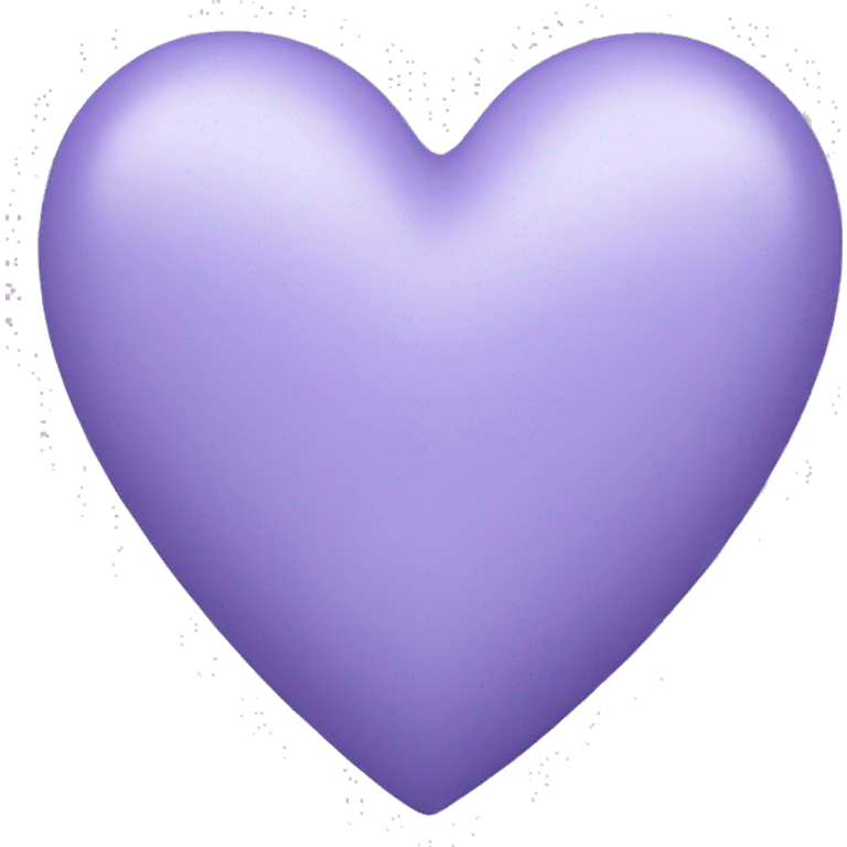 lavender color heart  emoji