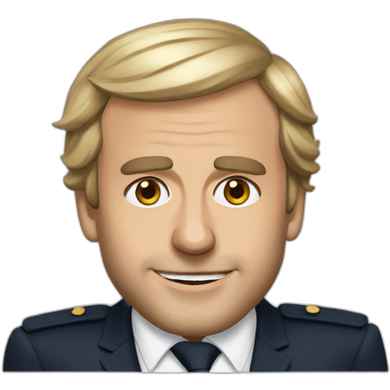 President Macron emoji