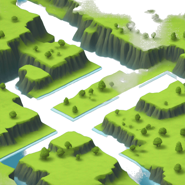 isometric terrain emoji