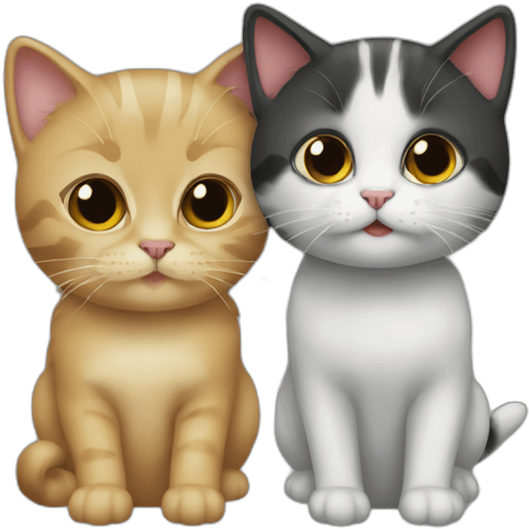 Zizi et chatte emoji