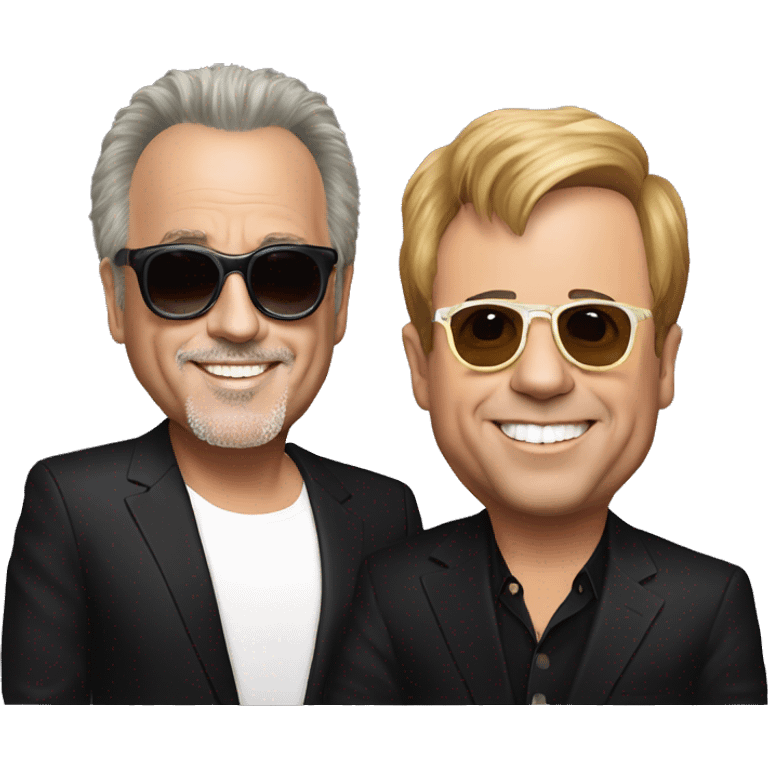 Billy joel and elton john emoji