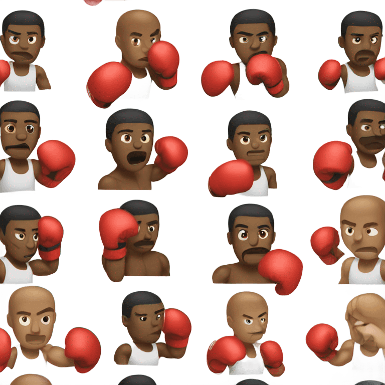 Boxing emoji