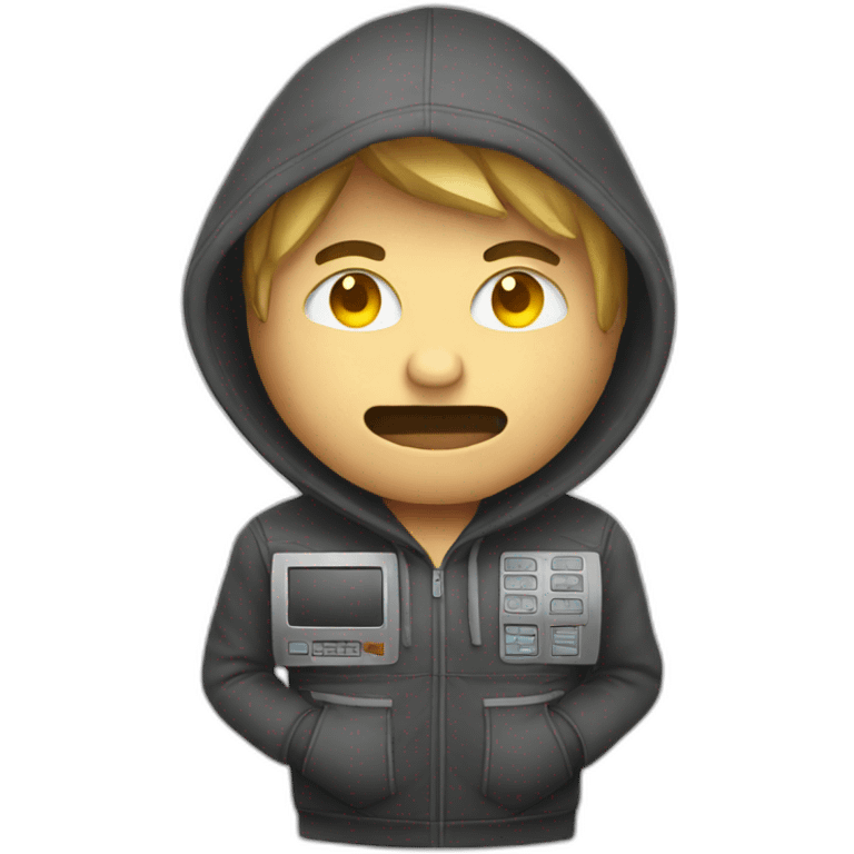 Hacker hacked atm emoji