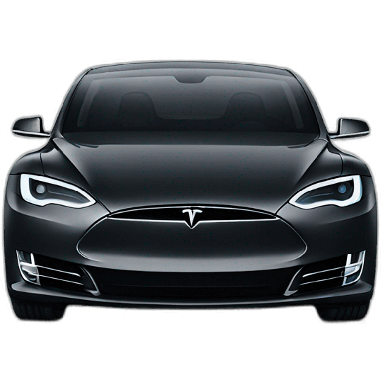 A Tesla car emoji