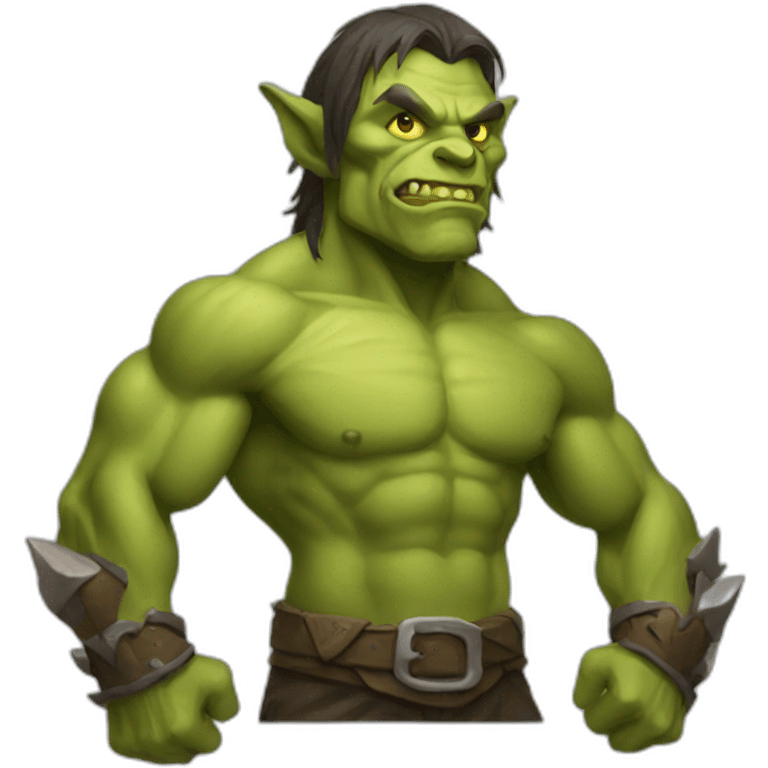 muscular goblin emoji