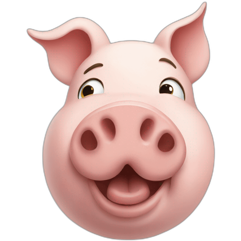 pig CELEBRATING  emoji