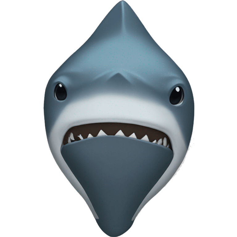 shark neck emoji