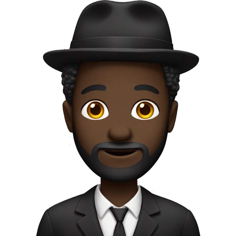 Black jewish man emoji