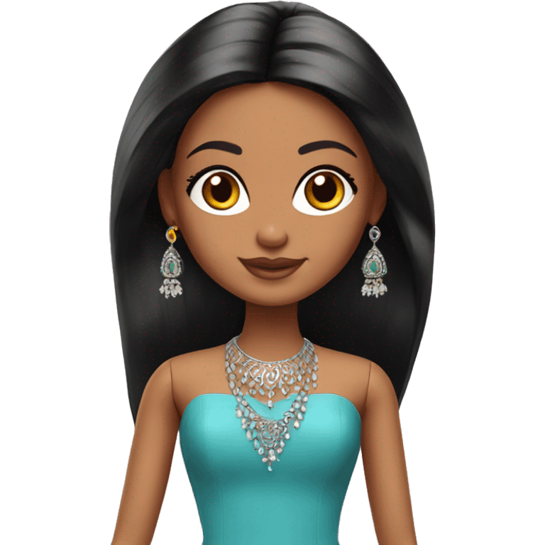 indian barbie doll emoji