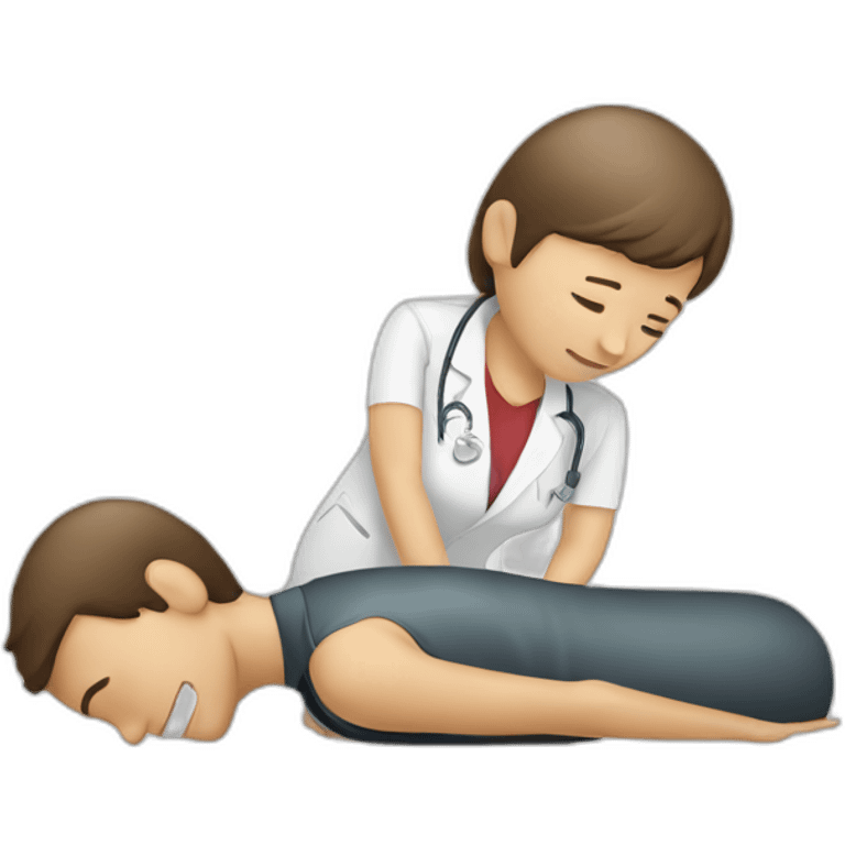 a chiropractor emoji