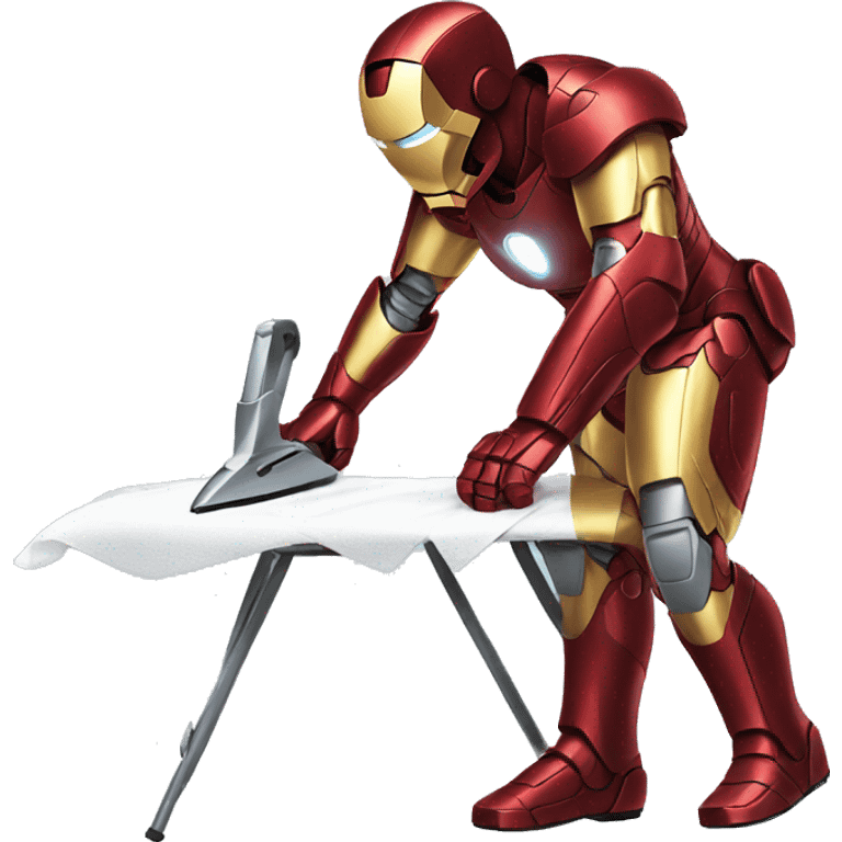 iron man ironing emoji