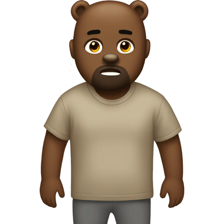 Kanye west bear emoji