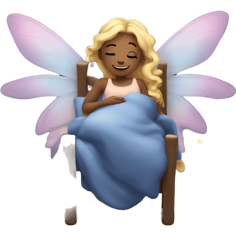 Goodnight fairy emoji