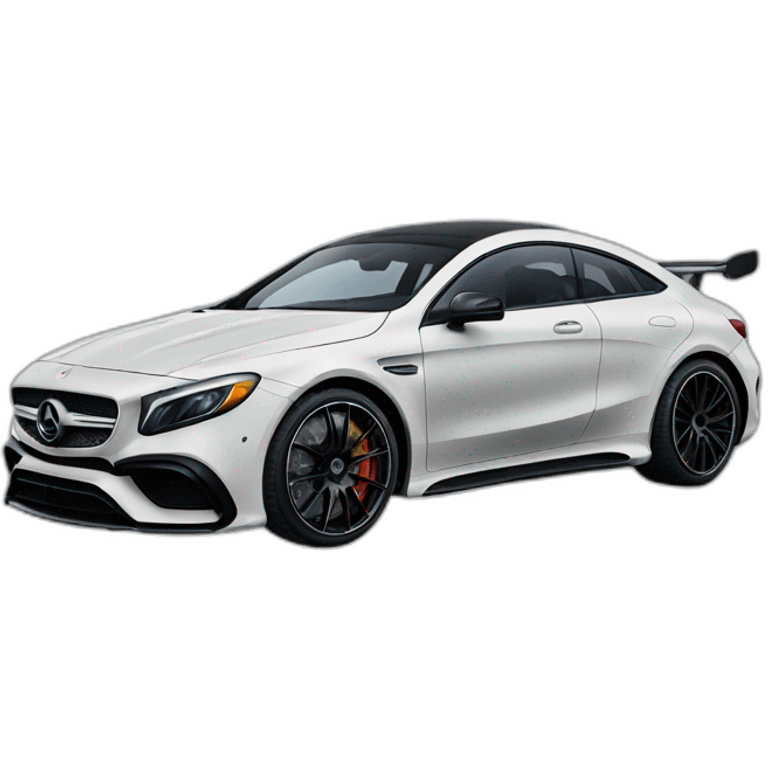 Mercedes black series emoji