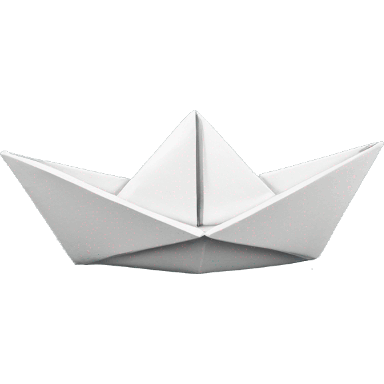 origami boat emoji