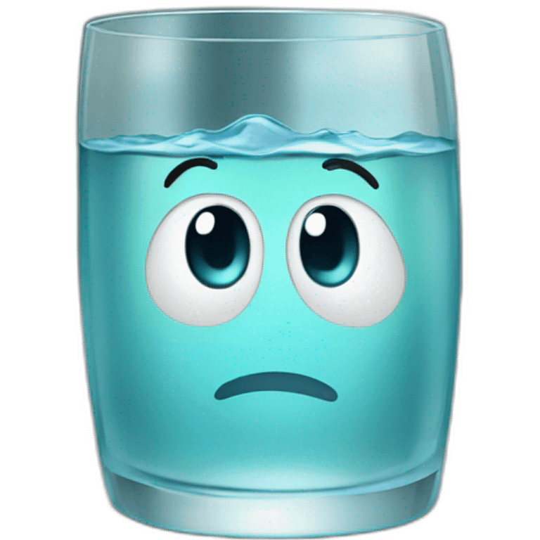 watery glass emoji