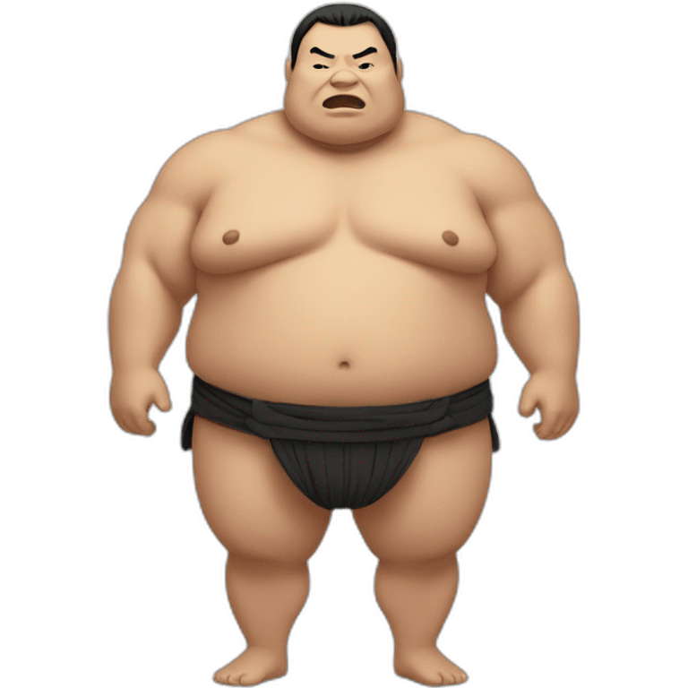 Sumo wrestler emoji