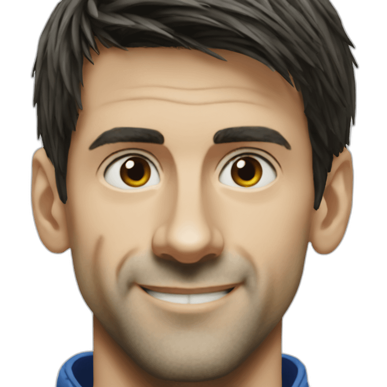 Novak Djokovic emoji