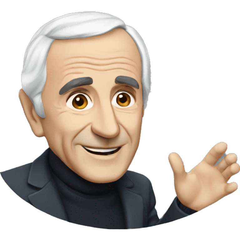 Charles aznavour  emoji