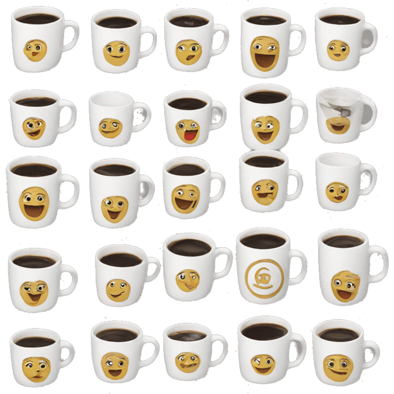 Chanel Coffee mug emoji