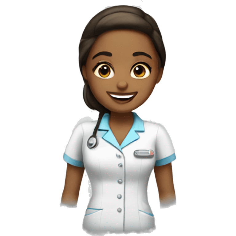 Cuban girl dentist people emoji