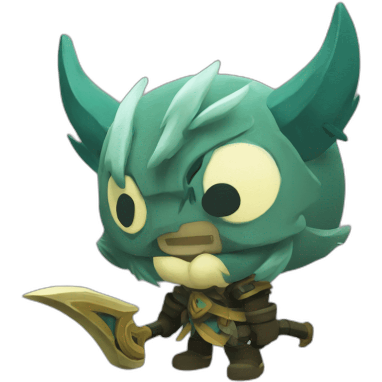 An iop of mmorpg wakfu emoji